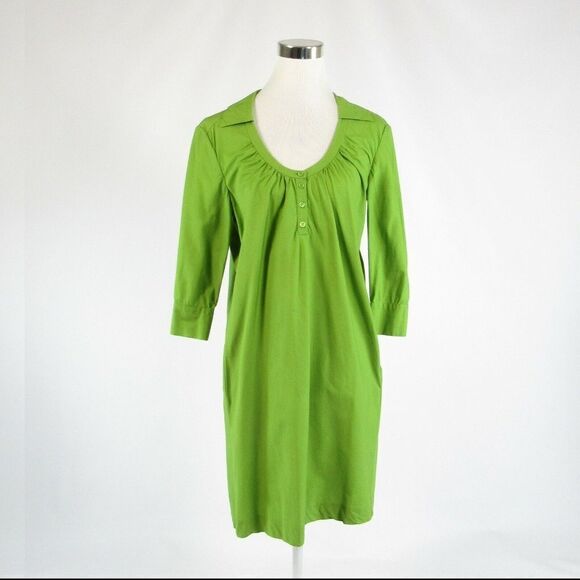 Alberta Ferretti bright green dress 4 - Picture 1 of 8